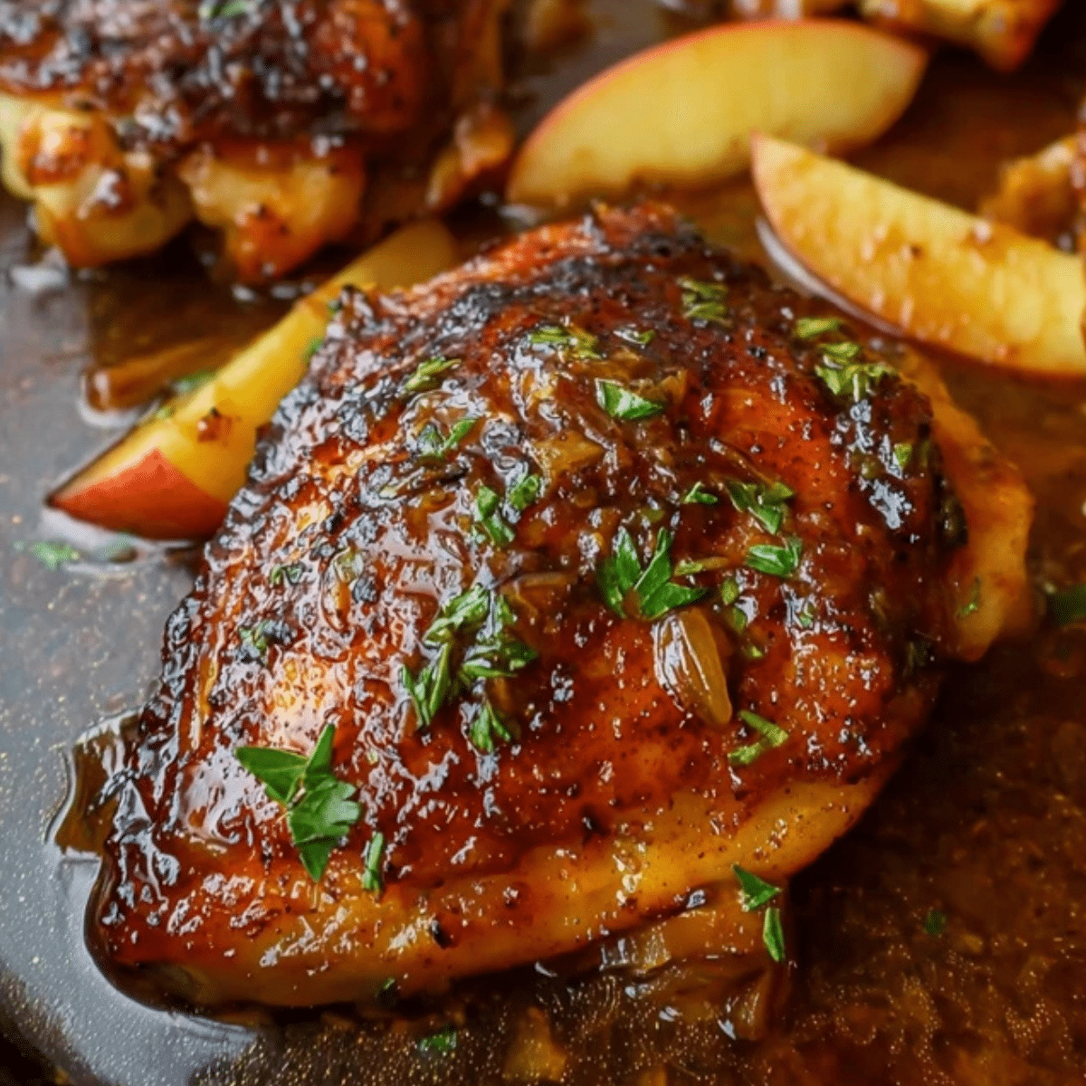 Minute Fall Favorite: Easy Cider Glazed Chicken Thighs for Weeknights
