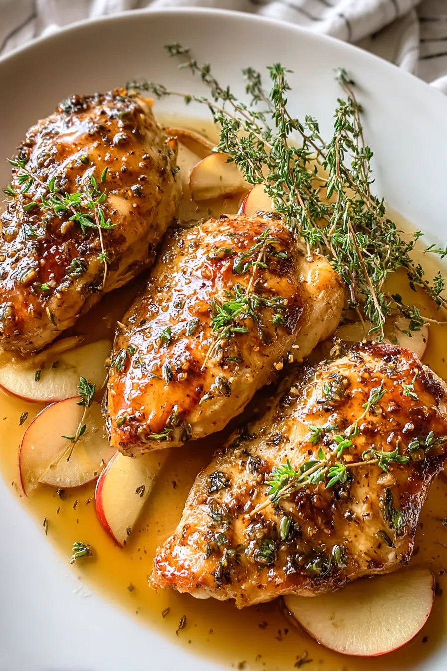 Savory-Sweet Apple Cider Glazed Chicken: Your Ultimate Fall Comfort Food